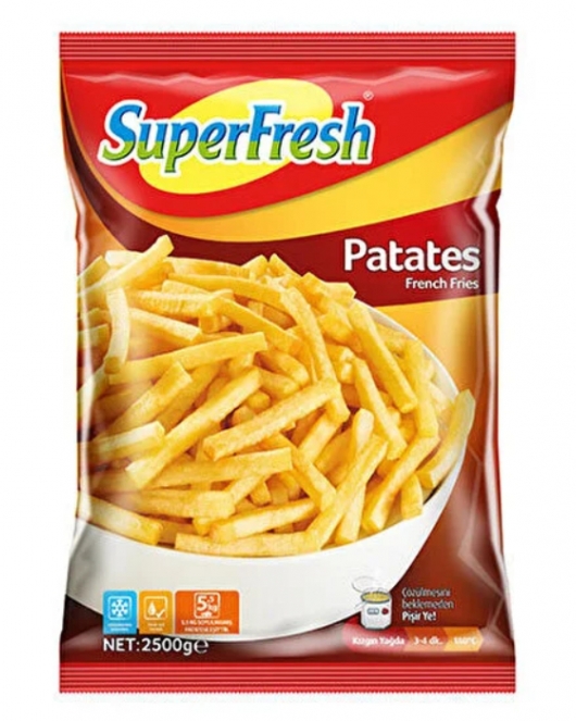 Superfresh Patates 9x9 2,5 kg